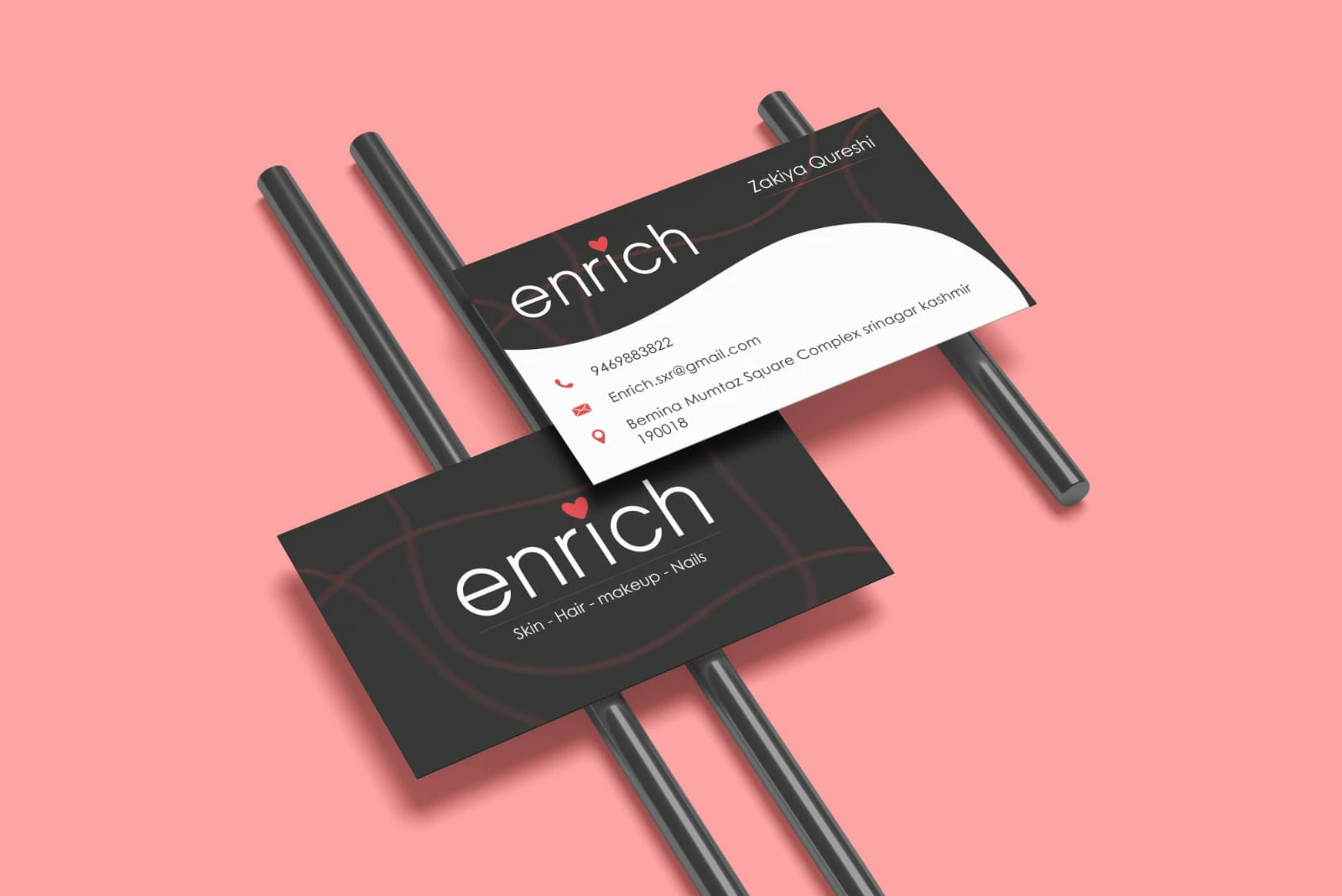 Visiting Card portfolio project visiting card 08
